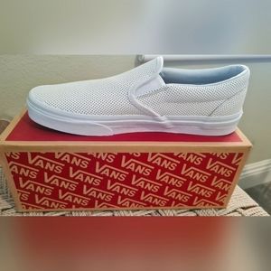 Vans slip on classic perforated shoes